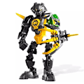 Miniatyrbild 1 av 4: Hero Factory Star Warrior Bionicle Byggklossar Mech Modell för Barn Stringer 3.0 No Original Box