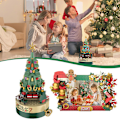 Miniatyrbild 3 av 10: 360 st Julgransfestlig Display Byggklossar Speldosa Julmelodi-- B
