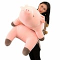 Miniatyrbild 5 av 8: Stor Super Pig Gosedjur Mjuk plysch Doll Kudde Födelsedag Xmas Present 70cm
