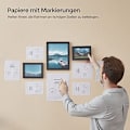 Miniatyrbild 4 av 7: Songmics Bildramar Uppsättning av 10 fotoramar - två 8 "x 10" (20 x 25 cm), svart