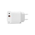 Miniatyrbillede 3 af 4: BREND BR-2212 Hurtiglader - Hurtigopladningsadapter - USB og USB-C-tilslutning