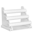 Miniatyrbild 1 av 7: Songmics 3-bar armbandhållare för halsband, smycken Display Rack, White