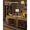 Miniatyrbild 3 av 7: Konsolbord För Hall, Smalt Soffbord För Vardagsrum, Boho-stil, Ekbeige