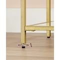 Miniatyrbillede 7 af 7: Vasagle konsolbord 100x35x80cm Farve guld
