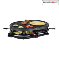 Miniatyrbild 4 av 5: 2 i 1 Elektrisk Grill med 8 delar raclette