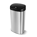 Miniatyrbild 1 av 6: TurboTronic SB68 Papperskorg med sensor - 68 liter - Svart/Rostfritt