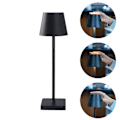 Miniatyrbillede 1 af 4: BREND BR-2228 Trådløs bordlampe til indendørs og udendørs brug – Dæmpbar – Sort