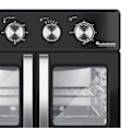 Pikkukuva 4 / 6: TurboTronic Airfryer XXL ja uuni – Kaksoisovi – 32 litraa – Musta