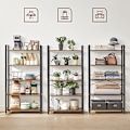 Miniatyrbillede 2 af 7: Vasagle 5-etagers stigereol, 80 x 30 x 153 cm