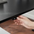 Miniatyrbillede 4 af 5: SONGMICS elektrisk bordplade, melaminbelagt, MDF, 140 x 70 x 1,8 cm, sort