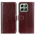 Til Honor X6b 4G Etui Crazy Horse Tekstur PU Læder Telefonholder Beskyttelse Style D Style D