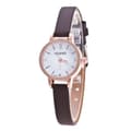 Klocka Kvarts Armbandsur BRUN Brun brown brown