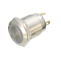 3 x 12mm Green LED Metal Push Button Momentary Switch Boat Car Waterproof