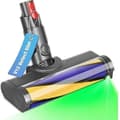 Børste til Dyson V12 Detect Slim Rullebørstehoved til Dyson Støvsugertilbehør Reservedele med LED-lys Turbobørsterens til hårde gulve