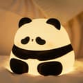Panda Night Light for Kids Dimmable USB Rechargeable Silicone Animal Lamp Portable Nursery Decor