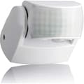 IP65 Outdoor Motion Detector, Surface-Mounted Wall Unit, Programmable, 12m/180° - 3m/360°, LED-Compatible, Dual Sensor Infrared Sensor