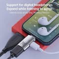 Miniatyrbillede 3 af 5: JS-109 Type-C OTG-adapter til digitale headsets og USB-drev, USB-C til Type-C/USB 3.0-konverter - Sølv