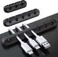 Miniatyrbild 1 av 5: Cable Clips Desk Organizer, 3-Pack Cable Holder, Cord Organizer, Cable Management for USB Charging Cables