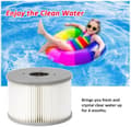 Miniatyrbillede 5 af 5: 2 stk. Hot Tub-filter til MSpa Oppustelig Pool, Filterpatron
