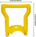 Miniatyrbild 3 av 5: 2 st Multifunktionella Avancerade Ergonomiska 5 Gallons Vattenflaskhandtag, Dricksvattenflaskhandtag, Gul