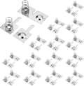 15 par AA-batterikontakter plåtterminal fjäderkontakt