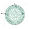 Miniatyrbillede 2 af 5: Badeværelsesafløb Madfilter Hårfanger Karprop Filter Vaskfilter Brusebeskyttelse 1 stk (Grøn)