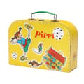 Pippi Lekekoffert 25 cm Gul