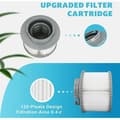 Miniatyrbillede 3 af 4: Erstatningsfilter til MSPA FD2089, filterpatronpumpe til pools, spabade og spa, 4 stk.