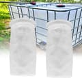 Miniatyrbillede 1 af 4: 2 stk. IBC Nylonfilter, Vaskbart IBC Filter til Regnvandstank, Nylon Erstatningsfilter til IBC Låg (163mm)