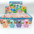 Pakke Glitter Squishy Klemmebolde, Tilfældig Farve, Bløde Glitrende TPR Klemmelegetøj, Søde Kawaii Dyre Sensoriske Legetøj Festgave til Børn