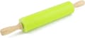 Miniatyrbillede 1 af 4: Kagerulle - Non-stick silikone træhåndtag - 30 cm grøn grön