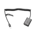 Miniatyrbillede 5 af 5: NP-FW50 Dummy Batteri PD Type-C Kobling til ZV-E10 A7 A7R/S/M A7II A7S2 A7M2 A7R2 A6500 NEX5 NEX7 -