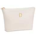 Kvinnliga presenter Flickor Initial Smink Kosmetisk Rese Necessär Beige D Beige D