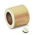 Miniatyrbild 1 av 2: Anpassningsbart patronfilter 6.414-552.0 - Karcher Dammsugare - Filter