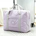Lättviktsresväska, hopfällbar handbagage weekendväska Lila Purple