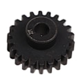 Pikkukuva 8 / 8: 22T Moottorivaihde RC Autot Teräs Pinion Vaihde ARA310969BL RC Vaihde Varaosat 5mm Sisäreikä Musta