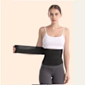 Miniatyrbillede 4 af 5: Taljeomslag, slank talje, mavebælte, taljebælte, sportsfitness, elastisk bandage, træning, stram yoga, forlænget bælte 4 meter