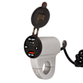 Miniatyrbild 7 av 8: Motorcykel USB-laddare Vattentät 12V Strömadapter Digital Display Spänning med Switch