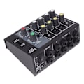 Miniatyrbillede 7 af 8: Mini Lydmixer 8 Ind 2 Ud 4 Kanal Stereo og 8 Kanal Mono Mikrofon Linjemixer til Studie Scene Små Klubber Bar 100 til 240V EU-stik