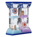 Miniatyrbilde 3 av 8: Fargerik Liquid Motion Bubbler Sandtimer for sensorisk lek og skrivebordsdekorasjon