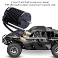 Miniatyrbillede 8 af 8: 1/10 RC-tilbehør 4370KV Klassisk 4-polet sensorløs børsteløs motor til Surpass F540