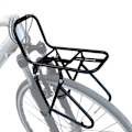 Miniatyrbillede 5 af 8: Cykelholder foran i stål Cykelholder Bagagehylde Lasteholder 25x15x15cm Bæreholder Sort