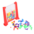 Miniatyrbild 5 av 8: Ryska block Leksak Pussel Intelligens Färgglada ryska block Spel Förälder Barn Interaktionsleksaker
