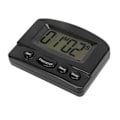 Miniatyrbillede 2 af 8: Køkkenur Høj lydstyrke Tid op og nedtælling Magnetisk design Multifunktionelt digitalt ur Timer Sort