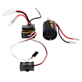 Miniatyrbillede 2 af 8: RC Børstet Motor Højfrekvent Drivsystem 320A Børstet Motor ESC klatrebil til Tamiya 80T