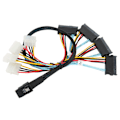 Pikkukuva 4 / 8: Serial ATA -kaapeli 12 Gbps Nopea SATA8087 SFF8482 4-nastainen sovitinlinja tiedonsiirtoon 1 m / 3,28 jalkaa