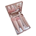 Miniatyrbillede 1 af 5: 5 stk. Makeupbørster Bløde Tykke Hår Skønhedsværktøjer Bærbar Concealer Foundation Blush Blending