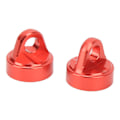 Miniatyrbilde 4 av 8: RC Støtdemper Topplokk Aluminiumslegering RC Demperlokk Beskyttelse for TENACITY Pro 1/10 2stk Rød