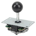 Miniatyrbild 6 av 8: DIY USB Controller Dator Rocker Oval Ball Joysticks med Control Chip för Arcade Game Black
