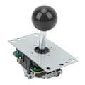 Miniatyrbild 6 av 8: Arcade Joystick Gamepad DIY Joystick Arcade Game Fighting Stick Ersättningsdelar Pin Kretskort med kulhuvud Svart